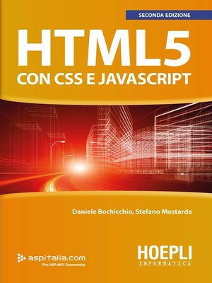 cover image of HTML5 con CSS e JavaScript